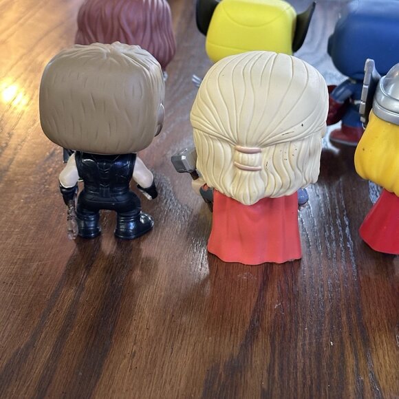 8 Funko Bobblehead Marvel Figures Thor, Loki, Black Widow, Hulk, Wolverine+++ - Picture 8 of 11